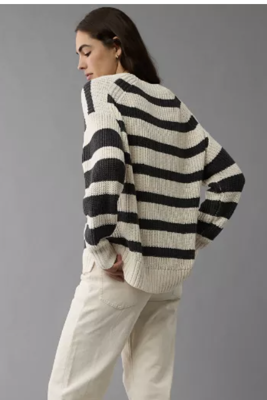 Striped Long Sleeve Sweater